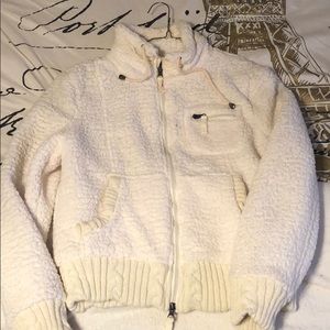 NWOT Sherpa zip up